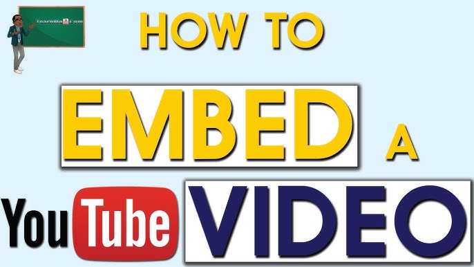 How to Embed Videos